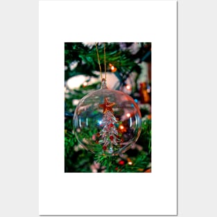 Christmas Tree Bauble Decoration Posters and Art